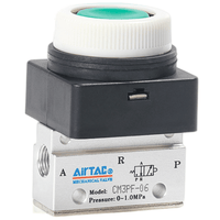 Airtac 平头按钮型机械阀-CM3PF