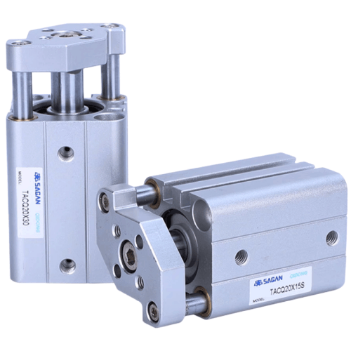 Airtac 带导杆型超薄气缸-TACQ