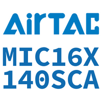 Airtac 缓冲型迷你气缸-MIC16X140SCA