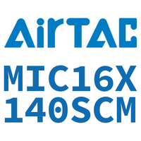 Airtac 缓冲型迷你气缸-MIC16X140SCM