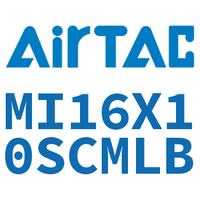 Airtac 不锈钢迷你气缸-MI16X10SCMLB