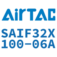 Airtac 标准气缸带阀型-SAIF32X100-06A