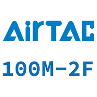 Airtac 电磁阀底座-100M-2F