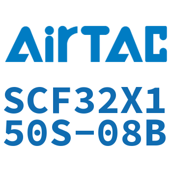 Airtac 标准气缸拉杆式带阀型-SCF32X150S-08B