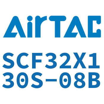 Airtac 标准气缸拉杆式带阀型-SCF32X130S-08B