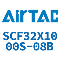 Airtac 标准气缸拉杆式带阀型-SCF32X1000S-08B