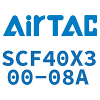 Airtac 标准气缸拉杆式带阀型-SCF40X300-08A