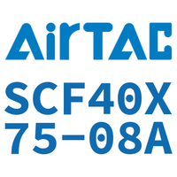 Airtac 标准气缸拉杆式带阀型-SCF40X75-08A