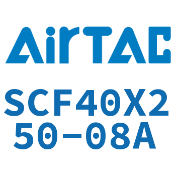Airtac 标准气缸拉杆式带阀型-SCF40X250-08A