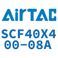 Airtac 标准气缸拉杆式带阀型-SCF40X400-08A