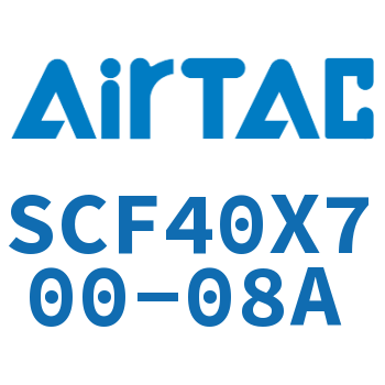 Airtac 标准气缸拉杆式带阀型-SCF40X700-08A