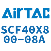 Airtac 标准气缸拉杆式带阀型-SCF40X800-08A