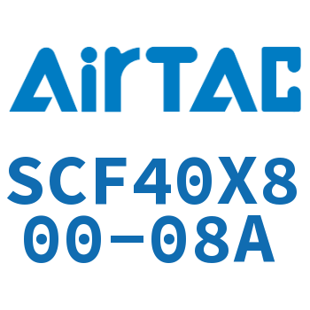 Airtac 标准气缸拉杆式带阀型-SCF40X800-08A