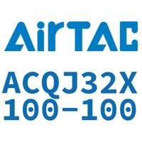 Airtac 可调薄型气缸-ACQJ32X100-100