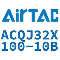 Airtac 可调薄型气缸-ACQJ32X100-10B