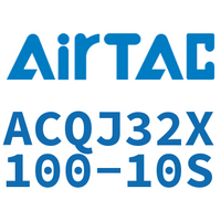 Airtac 可调薄型气缸-ACQJ32X100-10S