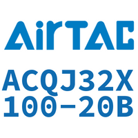 Airtac 可调薄型气缸-ACQJ32X100-20B