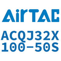 Airtac 可调薄型气缸-ACQJ32X100-50S