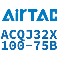 Airtac 可调薄型气缸-ACQJ32X100-75B