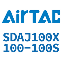 Airtac 可调超薄气缸-SDAJ100X100-100S