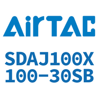 Airtac 可调超薄气缸-SDAJ100X100-30SB