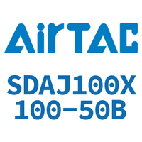 Airtac 可调超薄气缸-SDAJ100X100-50B