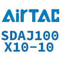 Airtac 可调超薄气缸-SDAJ100X10-10