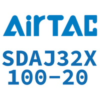 Airtac 可调超薄气缸-SDAJ32X100-20