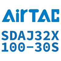 Airtac 可调超薄气缸-SDAJ32X100-30S