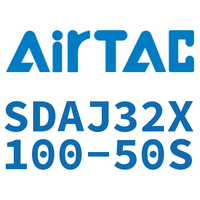Airtac 可调超薄气缸-SDAJ32X100-50S
