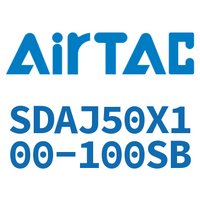Airtac 可调超薄气缸-SDAJ50X100-100SB