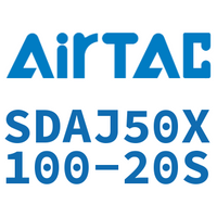 Airtac 可调超薄气缸-SDAJ50X100-20S