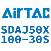 Airtac 可调超薄气缸-SDAJ50X100-30S