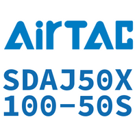Airtac 可调超薄气缸-SDAJ50X100-50S