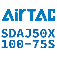 Airtac 可调超薄气缸-SDAJ50X100-75S