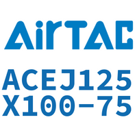 Airtac 可调紧凑型气缸-ACEJ125X100-75