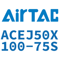Airtac 可调紧凑型气缸-ACEJ50X100-75S