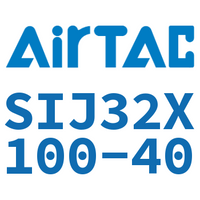 Airtac 双轴可调气缸-SIJ32X100-40