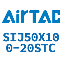 Airtac 双轴可调气缸-SIJ50X100-20STC