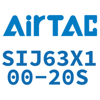 Airtac 双轴可调气缸-SIJ63X100-20S