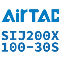 Airtac 双轴可调气缸-SIJ200X100-30S