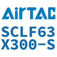 Airtac 前带锁气缸-SCLF63X300-S