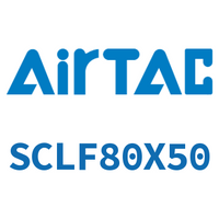 Airtac 前带锁气缸-SCLF80X50