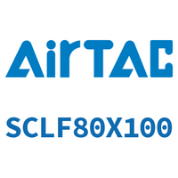 Airtac 前带锁气缸-SCLF80X100