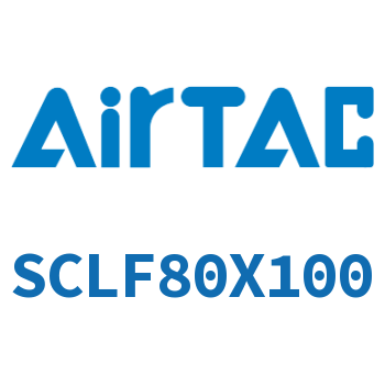 Airtac 前带锁气缸-SCLF80X100