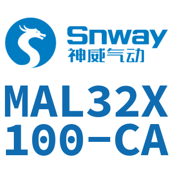 Airtac 铝合金迷你气缸-MAL32X100-CA