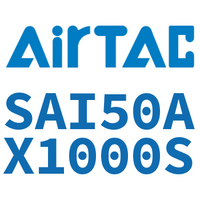 Airtac 标准气缸-SAI50AX1000S