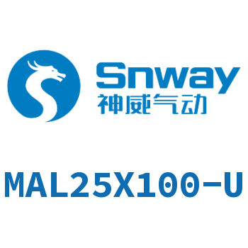 Airtac 铝合金迷你气缸-MAL25X100-U