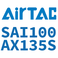 Airtac 标准气缸-SAI100AX135S