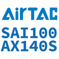Airtac 标准气缸-SAI100AX140S